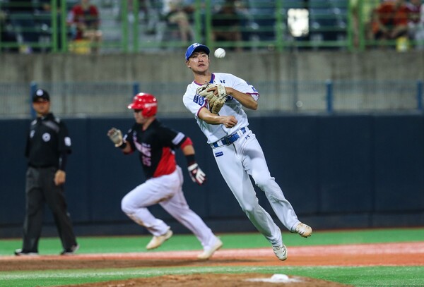 강한울은 내야 전 포지션을 소화한다(사진=삼성)