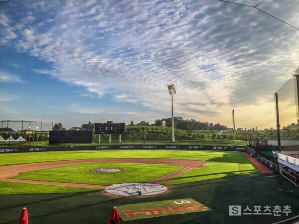 최고의 환경을 자랑하는 LG 챔피언스파크(사진=스포츠춘추 배지헌 기자)
