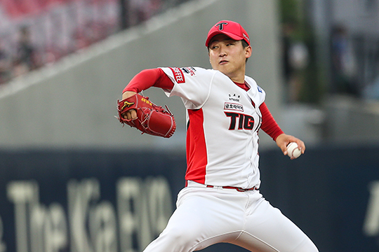 KIA 좌완 윤영철은 2024시즌 프로 데뷔 2년차를 맞이한다(사진=KIA)