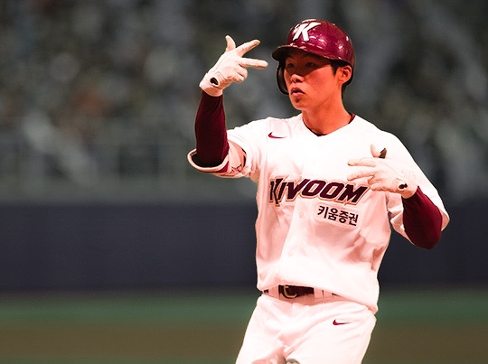 버건디 군단 캡틴 김혜성이 2024시즌 종료 후 빅리그 도전에 나선다(사진=키움)