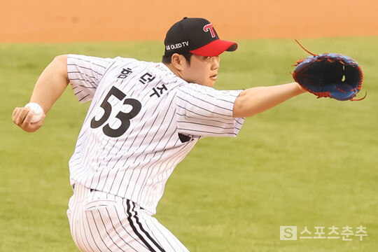 LG 좌완 불펜 함덕주(사진=스포츠춘추 DB)