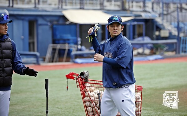 NC 퓨처스팀 훈련 장면(사진=NC)