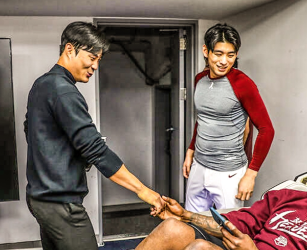 김하성과 이정후(사진=키움)