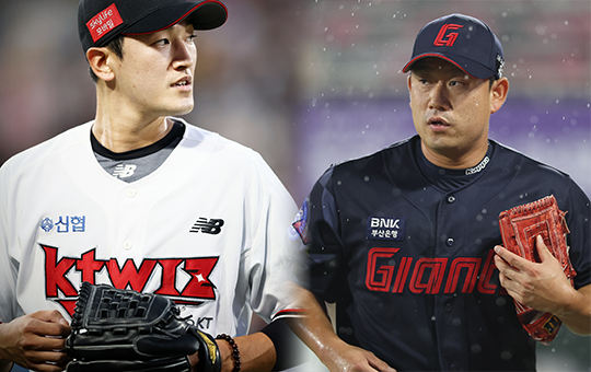 고영표(KT), 김상수(롯데)는 2024년 각각 소속팀과 연장 계약을 맺었다(사진=KT, 롯데)