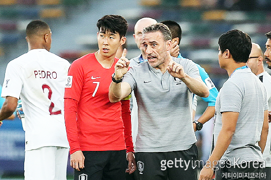 파울루 벤투 전 감독(사진 오른쪽)(사진=게티이미지코리아)