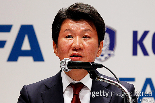 대한축구협회 정몽규 회장(사진=게티이미지코리아)