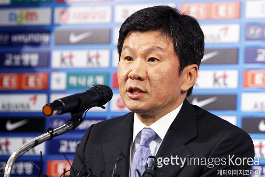 대한축구협회 정몽규 회장(사진=게티이미지코리아)