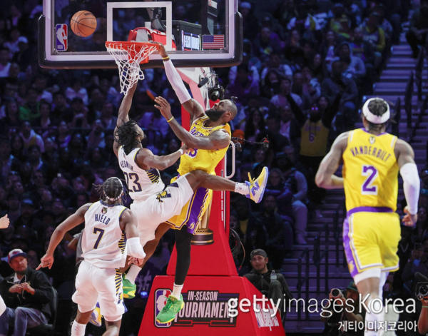 라스베이거스에서 열린 인시즌 토너먼트 경기 장면(사진=게티이미지코리아)