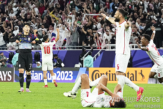 한국 축구 대표팀 주장 손흥민(사진 맨 왼쪽)(사진=게티이미지코리아)