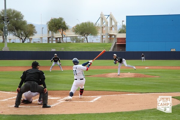 LG와 NC의 연습경기 장면(사진=NC)