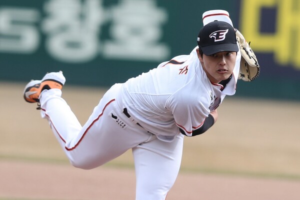 한화의 에이스이자 국가대표 에이스 투수 문동주(사진=한화)