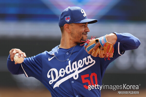 유격수로 변신한 무키 베츠(사진=게티이미지코리아)