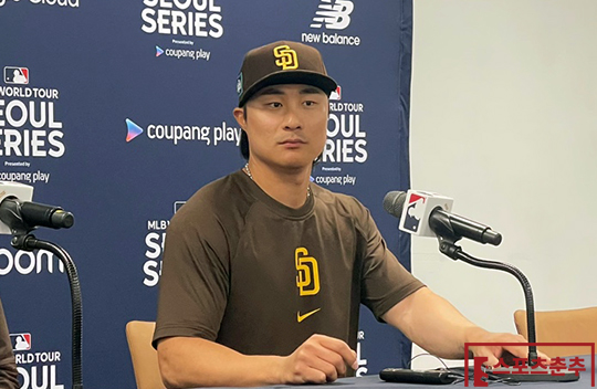 샌디에이고 파드리스 주전 유격수 김하성(사진=스포츠춘추 배지헌 기자)