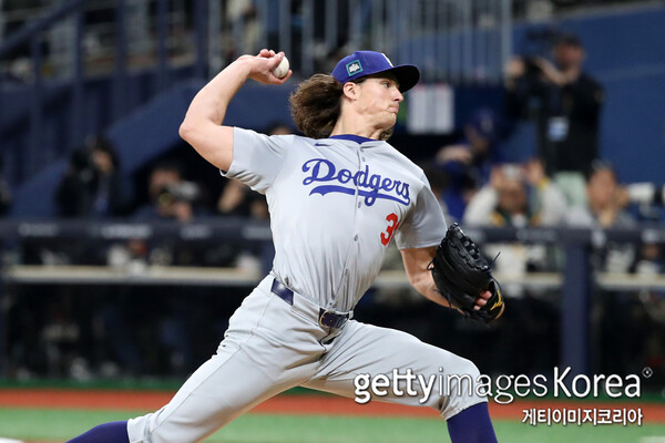 LA 다저스 투수 타일러 글래스노우(사진=게티이미지코리아)