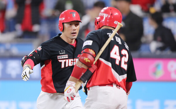 서건창이 홈런 포함 3안타로 활약했다(사진=KIA)