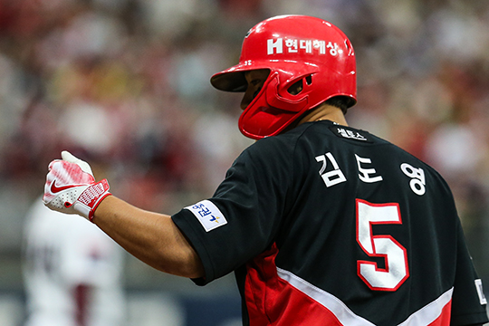 KIA 김도영은 부상 불운에도 좌절하지 않고 다시 일어섰다(사진=KIA)