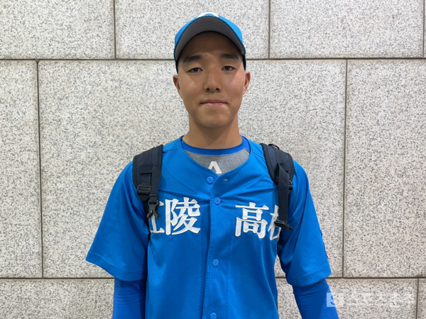 강릉고 재학 시절 육청명의 모습(사진=스포츠춘추 배지헌 기자)