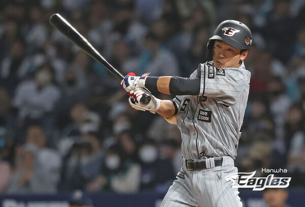 한화 이글스의 신인답지 않은 신인 황영묵(사진=한화)