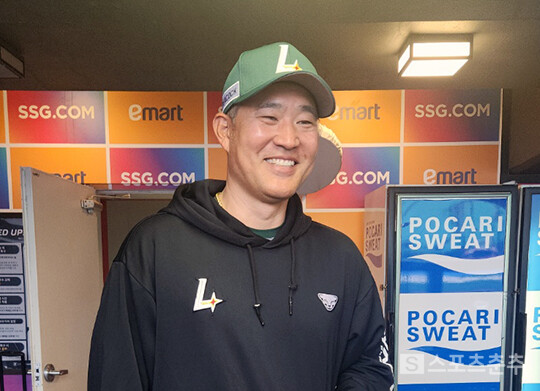 20일 더그아웃에서 만난 이숭용 SSG 감독(사진=스포츠춘추 김종원 기자)