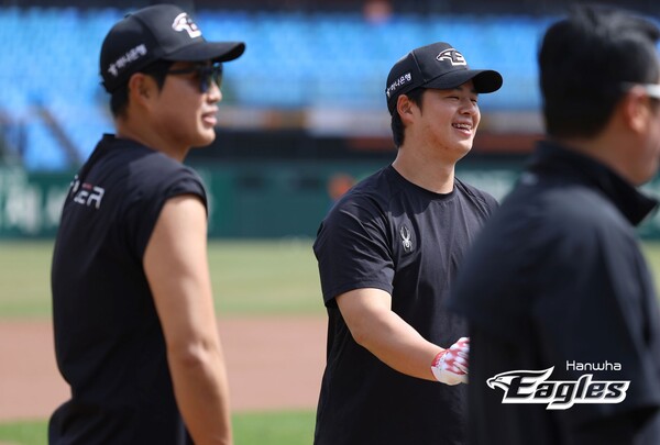 한화 채은성과 노시환(사진=한화)