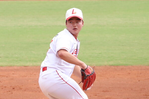 이기순의 투구 장면(사진=SSG)