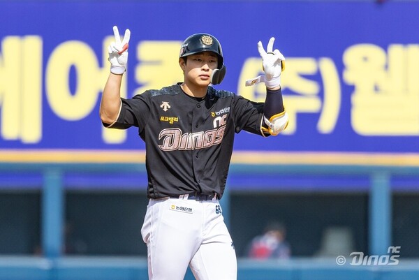 NC 내야수 김한별이 사구 부상으로 1군에서 말소됐다(사진=NC)