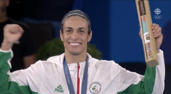 파리올림픽 금메달을 차지한 이마네 칼리프.