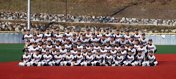 지난해 국제대회 출전 당시 유소년야구 대표팀(사진=대한유소년야구연맹)