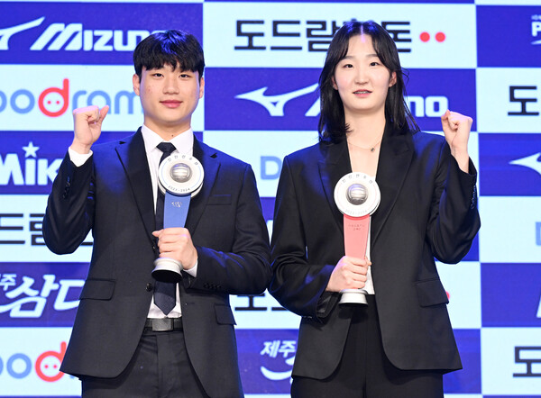 이재현-김세빈 선수(사진=KOVO)