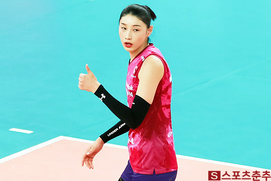 한국 여자 배구의 살아 있는 전설 김연경(사진=스포츠춘추 DB)