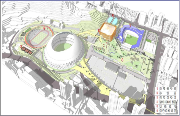 부산시가 공개한 새 사직야구장 조감도(사진=부산광역시)