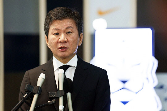 대한축구협회 정몽규 회장(사진=대한축구협회)