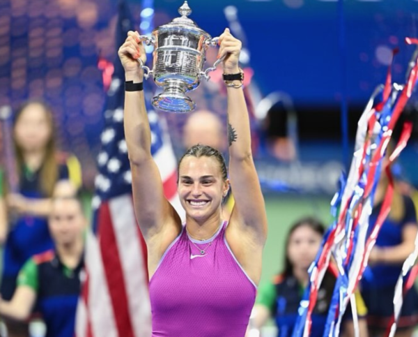 최강자 아리나 사발렌카(사진=사발렌카 SNS)