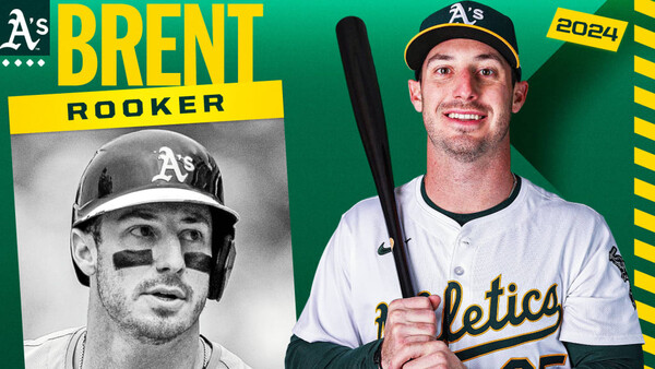 애슬레틱스의 프랜차이즈 스타가 된 브렌트 루커(사진=MLB.com)