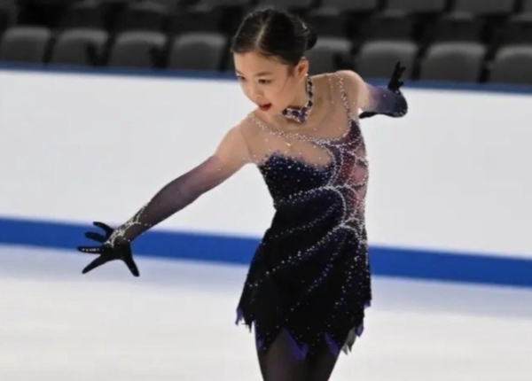 한국계 피겨스케이터 지나 한(사진=보스턴스케이팅클럽)