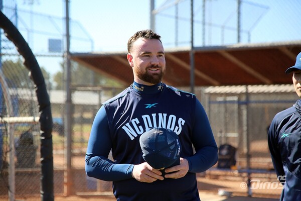 로건 앨런의 캠프 합류 소감(사진=NC)