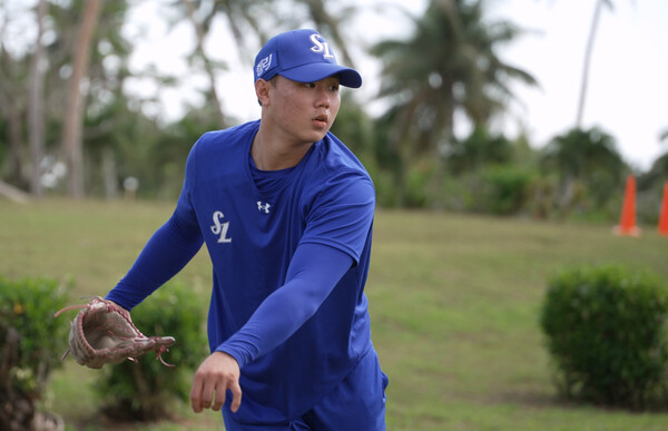 1라운드 지명 신인 배찬승(사진=삼성)