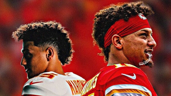 패트릭 마홈스가 톰 브래디의 아성을 위협하고 있다.