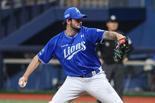 삼성 외국인 투수 코너(사진=삼성)