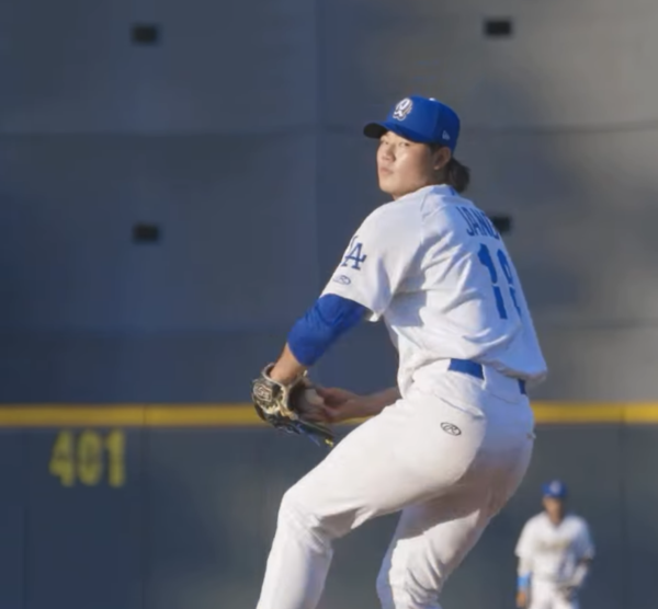 다저스의 기대주 장현석(사진=장현석 SNS)