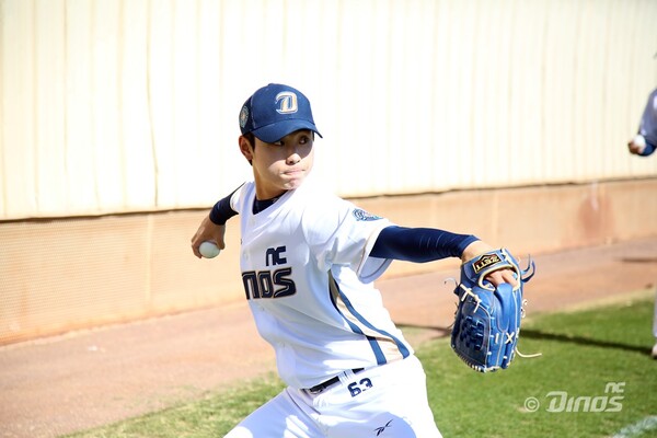 NC 사이드암 김민규(사진=NC)