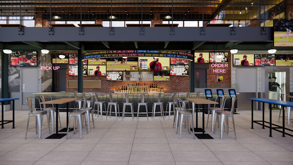 아라마크 입점 예상도(사진=한화)