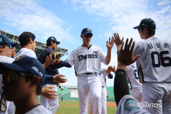 NC 다이노스가 푸방 가디언스전에서 대패했다(사진=NC)