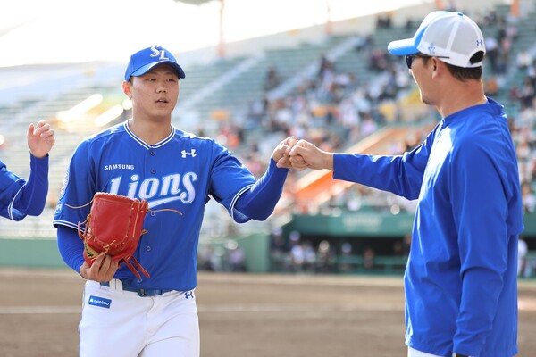 신인 좌완투수 배찬승(사진=삼성)