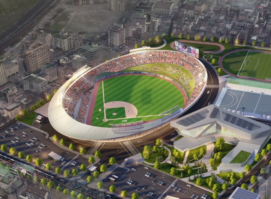 성남야구장 조감도(사진=KBO)