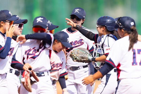 지난해 소프트볼 국가대표팀 경기 장면(사진=타이완소프트볼협회)