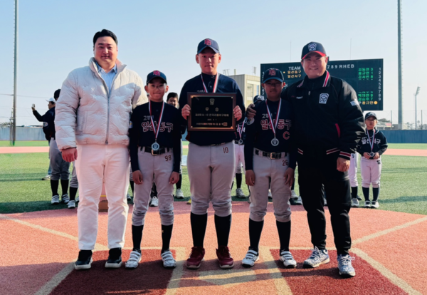 일산동구 야구단 개인상 수상자들(사진=한국리틀야구연맹)