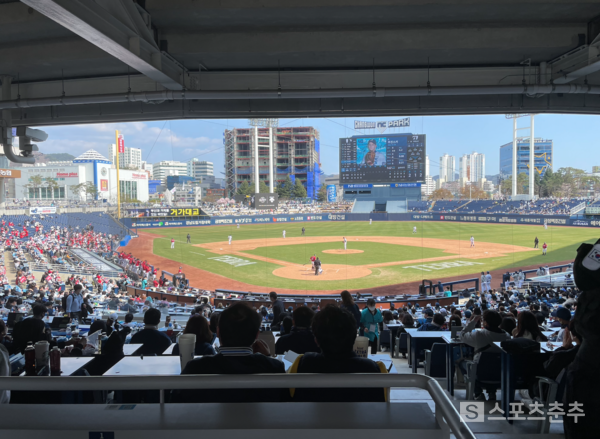 창원NC파크 관중석(사진=스포츠춘추 배지헌 기자)