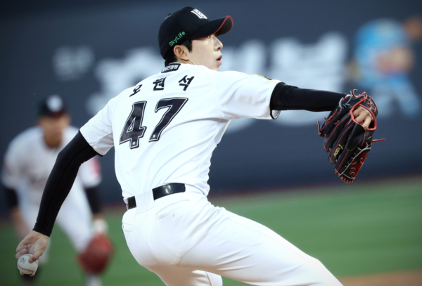 오원석이 SSG상대로 승리투수가 됐다(사진=SSG)