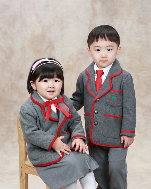 시구, 시타에 나설 박연준, 박연서 남매(사진=키움)